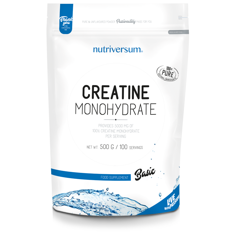 Nutriversum - Basic Creatine Monohydrate 500g