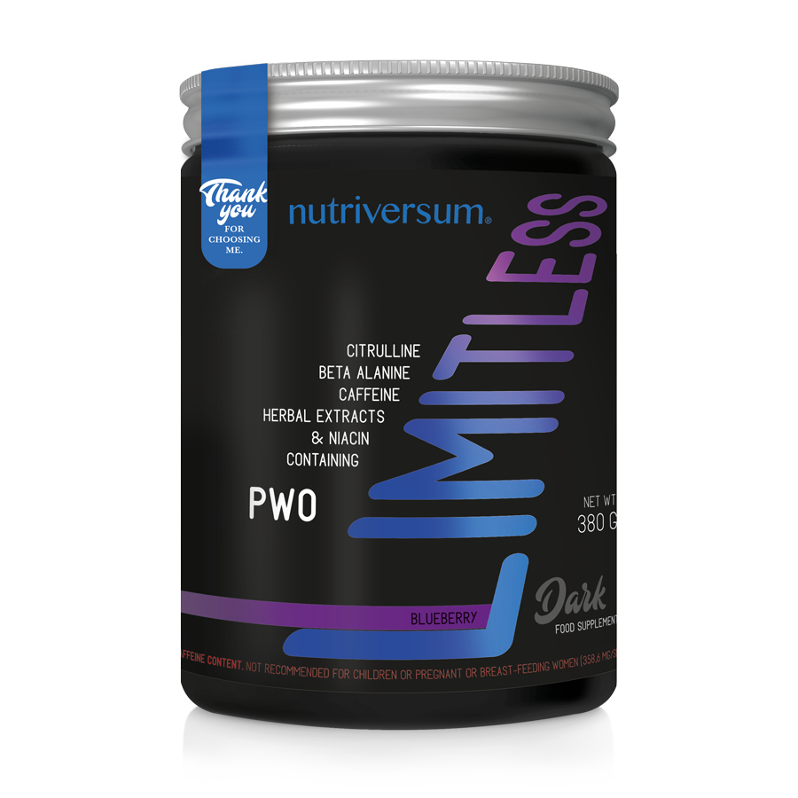 Limitless PWO - Blueberry flavour